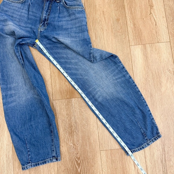 Pilcro Barrel Breaker Relaxed Fit Jeans Size 27 Style OBI363700 Anthropologie - Picture 12 of 13